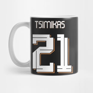 Kostas Tsimikas Liverpool Home jersey 22/23 Mug